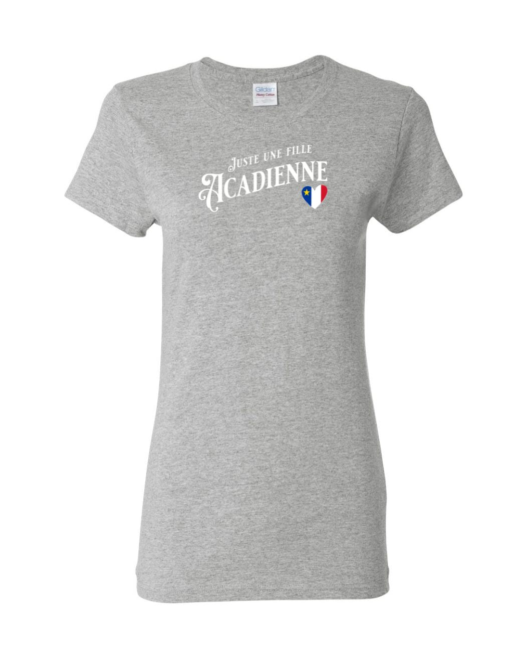 Juste Une Fille Acadienne  Women's Tee