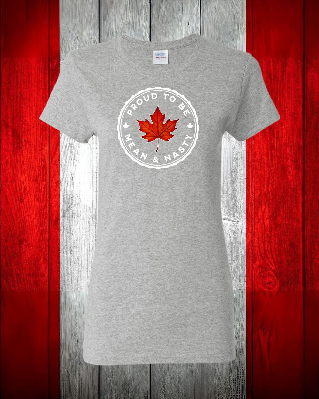 Proud to be Mean & Nasty Leaf Women's Tee