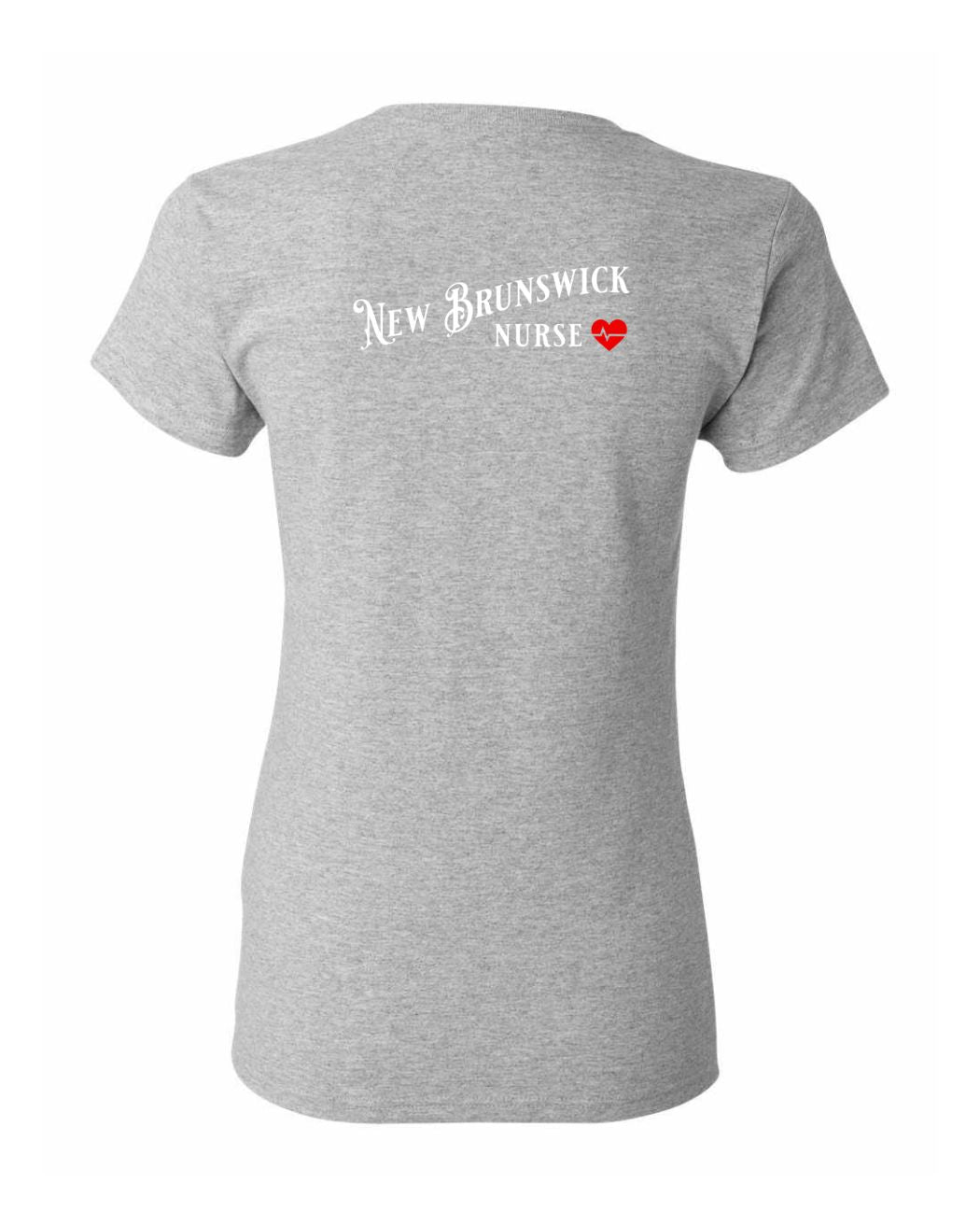 NB Nurse Left Chest and Back Women's Tee