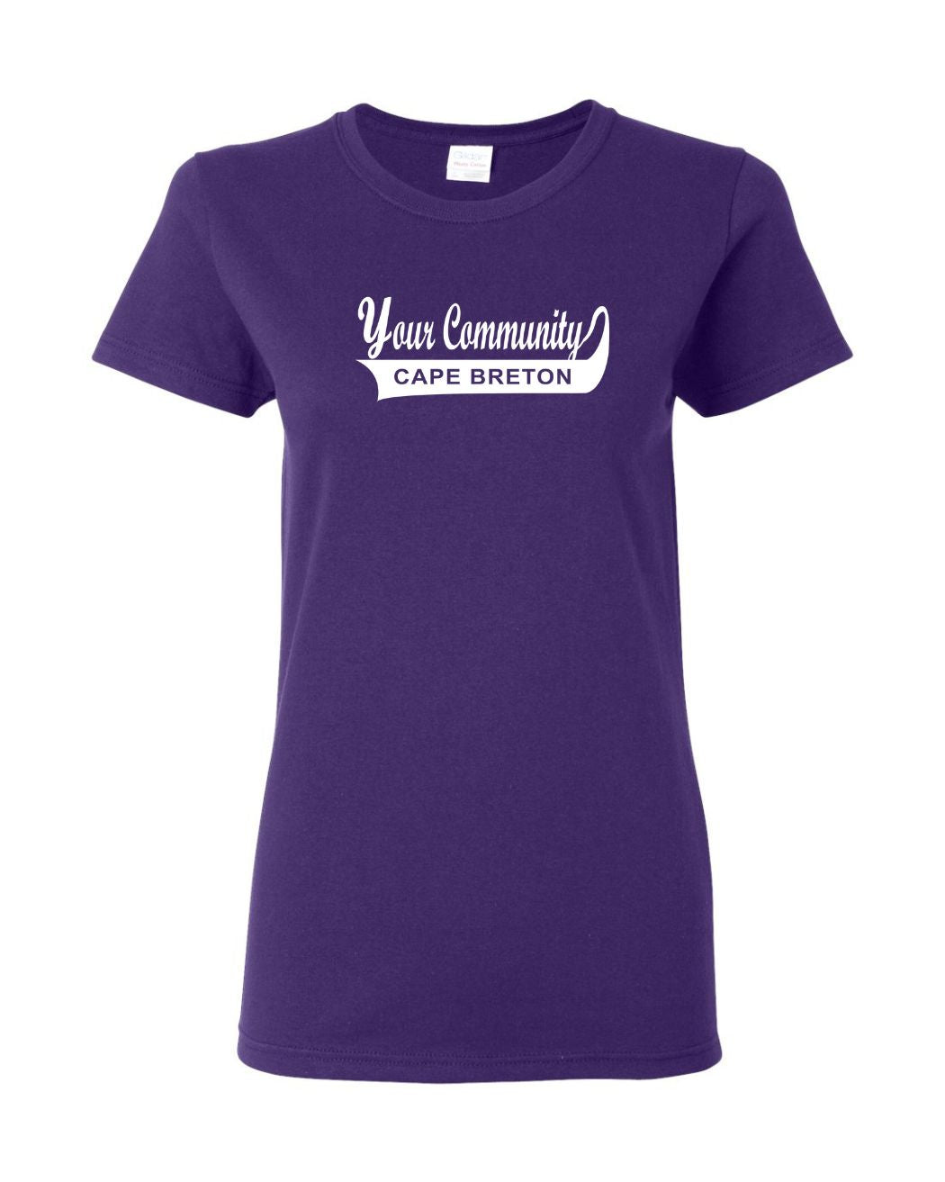 Custom Cape Breton Community Name Womens Tee