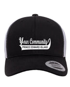 Custom PEI Community Name Retro Trucker Hat
