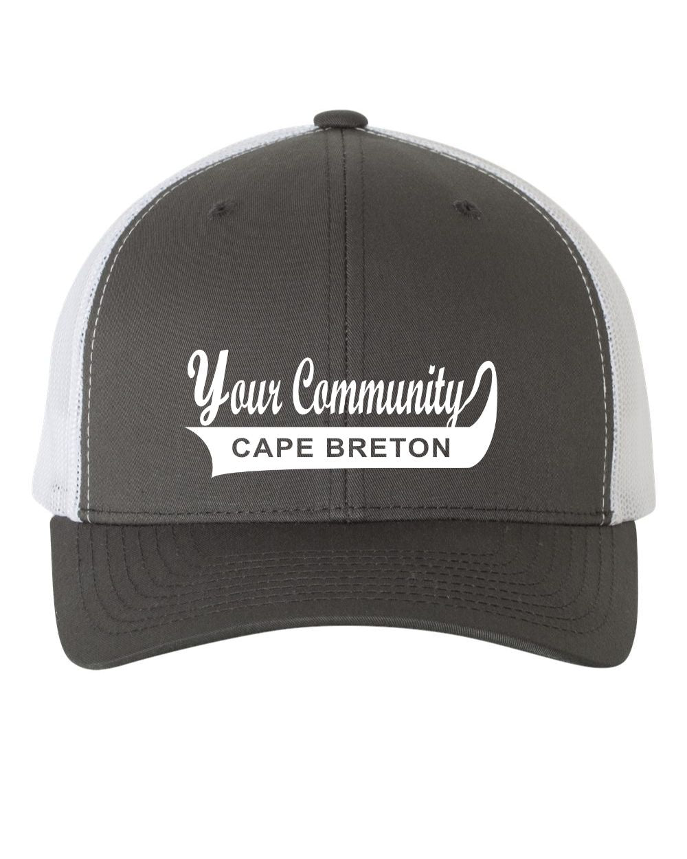 Custom Cape Breton Community Name Retro Trucker Cap