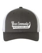 Custom NFLD Community Name Retro Trucker Hat