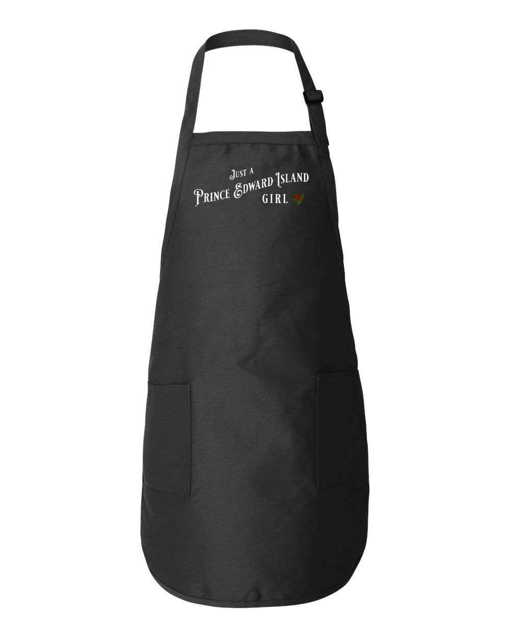 Just A PEI Girl Tartan Heart Apron