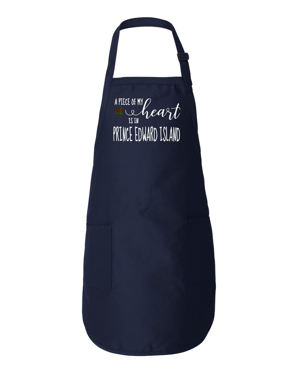 A Piece Of My Heart PEI Tartan Heart Apron