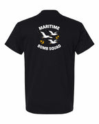 Maritime Bomb Squad Left Chest & Back Men's Tee