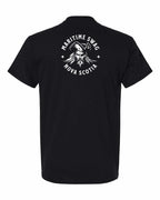 Maritime Swag NS Pirate Left Chest and Back Men's tee