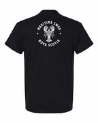 Maritime Swag NS Mandala white Lobster Left Chest and Back Men's tee