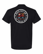 Back off Eh We Tried Nice Left Chest & Back Men's Tee - Gildan Canada (sewn Internationally)