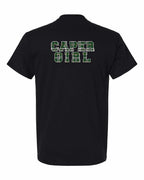 Caper Girl Left Chest and Back Men's Tee