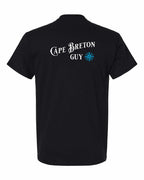 CB Guy Yellow Compass Left Chest and Back Men's Tee