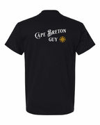 Just a CB Guy Yellow Compass Left Chest and Back Men's Tee