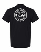 Born & Raised CB Left Chest and Back Men's Tee