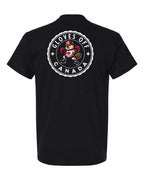 Gloves Off Beaver Left Chest & Back Men's Tee - Gildan Canada (sewn Internationally)