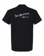 NB Guy Blue Left Chest and Back Men's Tee