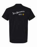 NB Guy Yellow Compass Left Chest and Back Men's Tee