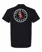 Never 51st Beaver Left Chest & Back Men's Tee - Gildan Canada (sewn Internationally)