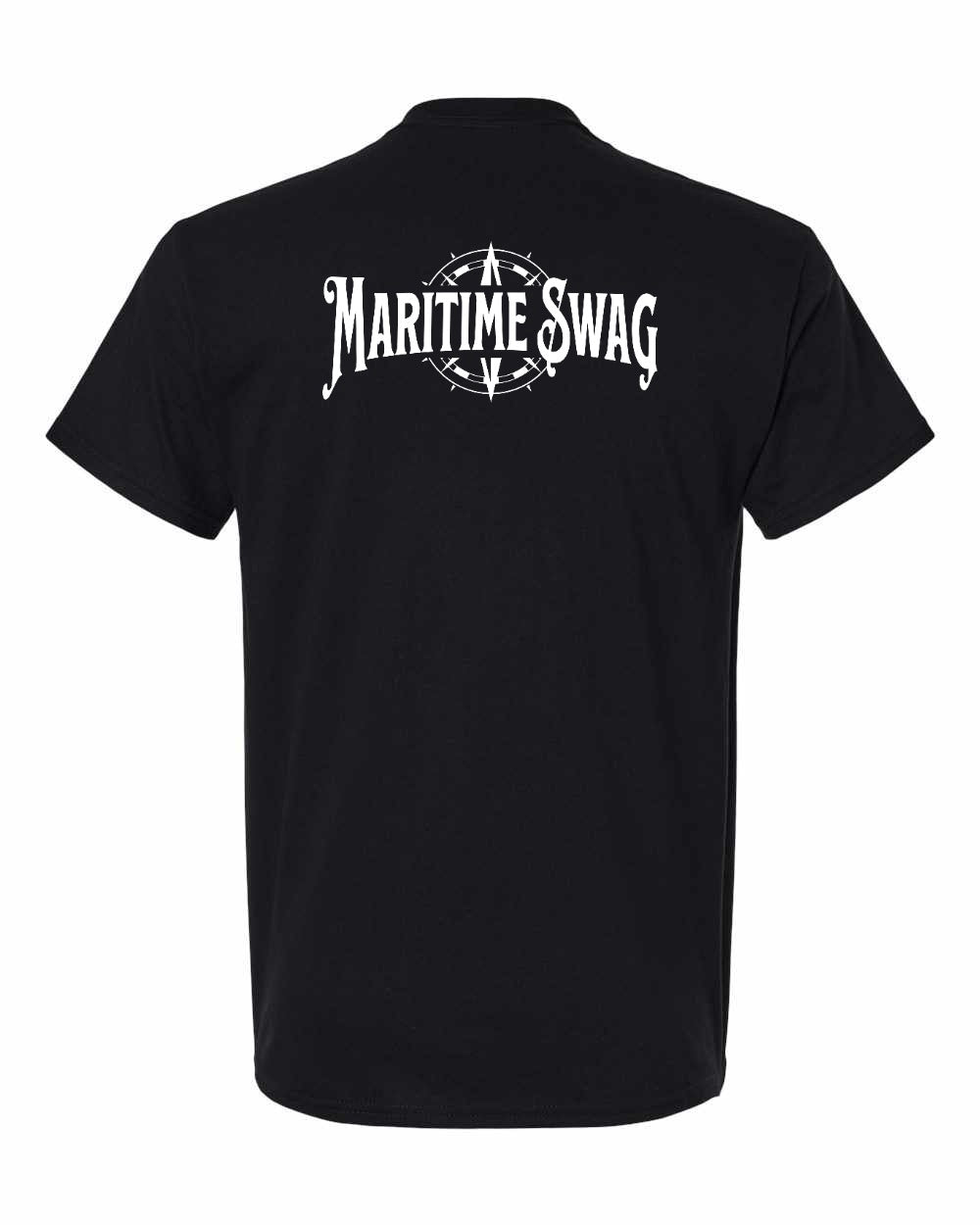 Maritime Swag Logo Left Chest and Back Men's Tee