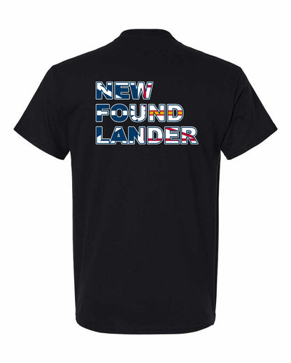 New Found Lander Left Chest and Back Men's Tee