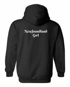 NFLD Girl Heart Dot Left Chest & Back Pullover Hoodie - Unisex