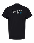 NS Guy Blue Left Chest and Back Men's tee