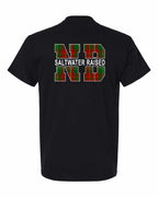NB Saltwater Raised Left Chest and Back Men's Tee