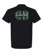 CB Saltwater Raised Left Chest and Back Men's Tee