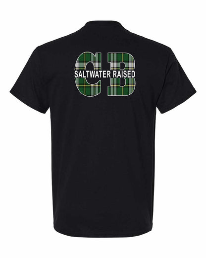 Saltwater Raised Left Chest and Back Men's Tee