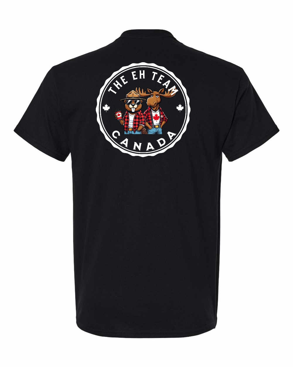 Eh Team! Left Chest & Back Men's Tee