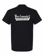 Custom Your Community Swoop (NFLD) Left Chest and Back Men's Tee
