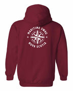 Maritime Swag NS Compass Left Chest and Back Pullover Hoodie - Unisex