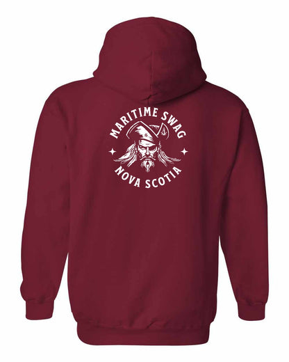 Maritime Swag Nova Scotia Pirate Left Chest and Back pullover