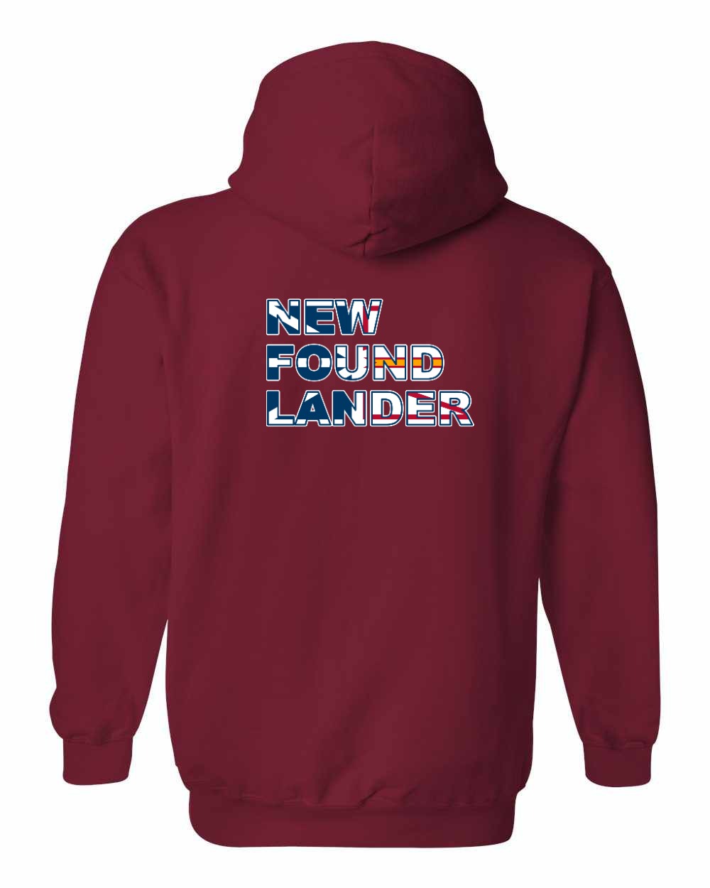 New Found Lander Left Chest and Back Pullover Hoodie - Unisex