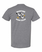 Maritime Bomb Squad Left Chest & Back Men's Tee