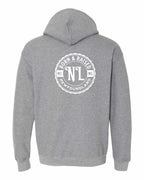 Born & Raised NFLD Left Chest and Back Pullover Hoodie - Unisex