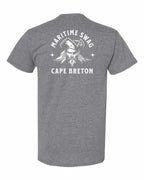 Maritime Swag CB Pirate Left Chest and Back Men's Tee