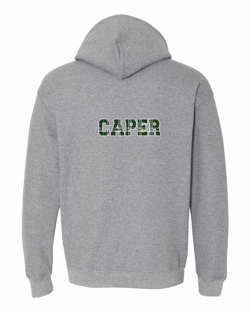 Caper Left Chest and Back Pullover Hoodie - Unisex