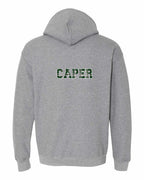 Caper Left Chest and Back Pullover Hoodie - Unisex