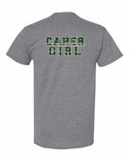 Caper Girl Left Chest and Back Men's Tee