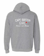CB Girl Forever and Always Left Chest & Back Pullover Hoodie - Unisex