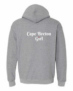 CB Girl Heart Dot Left Chest & Back Pullover Hoodie - Unisex