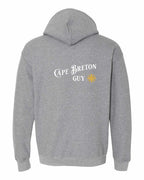 CB Guy Yellow Compass Left Chest and Back Pullover Hoodie - Unisex