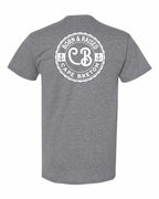 Born & Raised CB Left Chest and Back Men's Tee