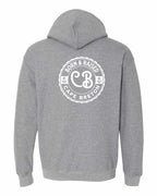 Born & Raised CB Left Chest and Back Pullover Hoodie - Unisex