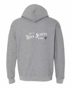 Just a NS Girl Tartan Left Chest and Back Pullover Hoodie - Unisex