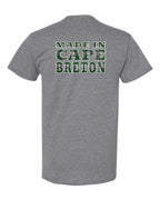 Made In CB Tartan Left Chest and Back Men's Tee