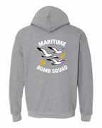 Maritime Bomb Squad Left Chest & Back Pullover Hoodie - Unisex