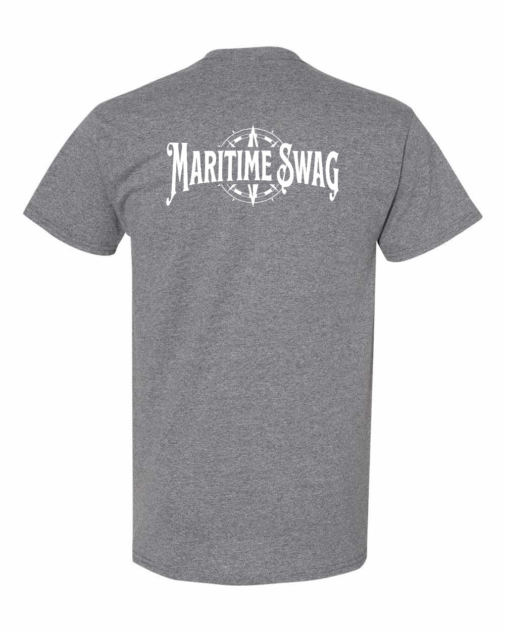 Maritime Swag Logo Left Chest and Back Men's Tee