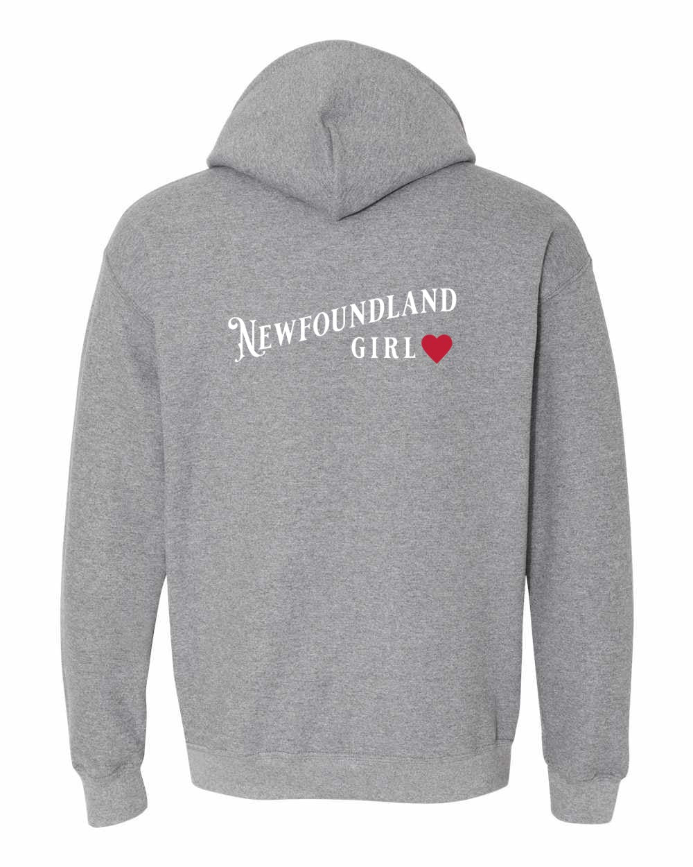 NFLD Girl Left Chest and Back Pullover Hoodie - Unisex