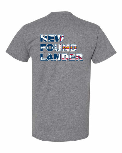 New Found Lander Left Chest and Back Men's Tee